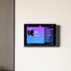 Viveroo free iPad Wandhalterung  in Anthrazit horizontal montiert