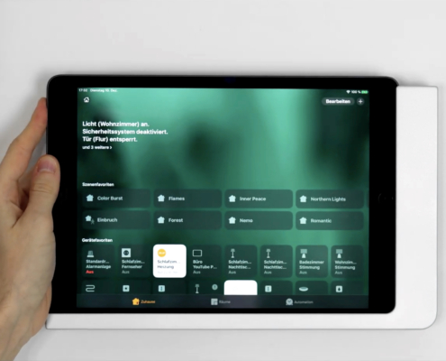 free-iPad Halterung-SuperSilver-SmartHome